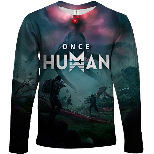 Детский 3D лонгслив Once Human