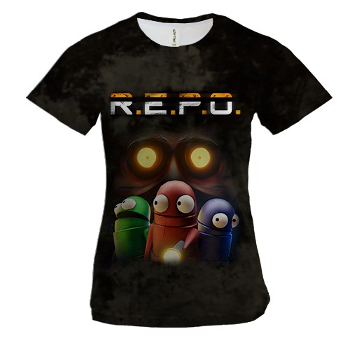 Жіноча 3D футболка R.E.P.O.