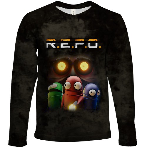 Дитячий 3D лонгслів R.E.P.O.