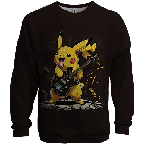 3D світшот з Пікачу - рокером