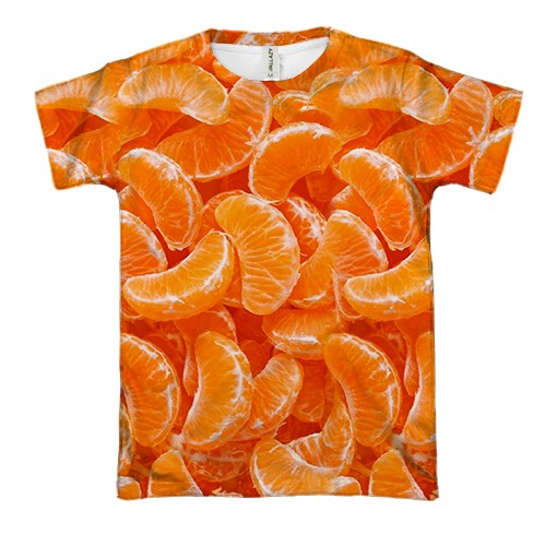 3D футболка Мандаринки