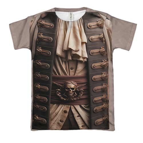 3D футболка Пират