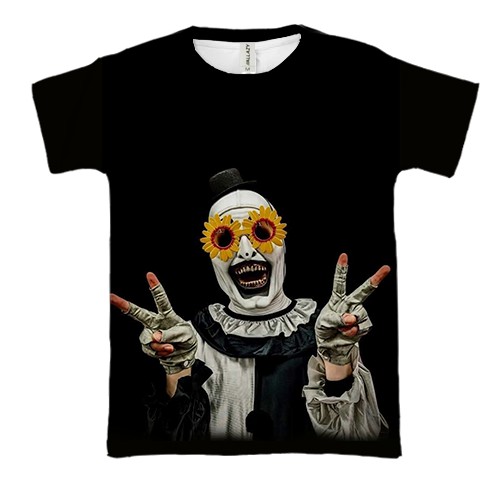 3D футболка Арт - Жахливий