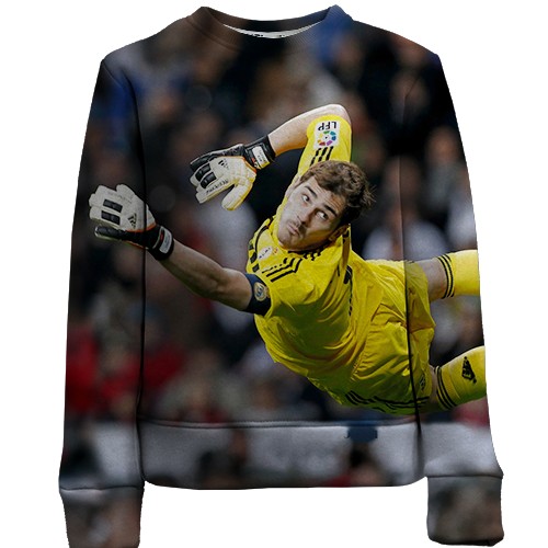 Детский 3D свитшот Икер Касильяс (2)