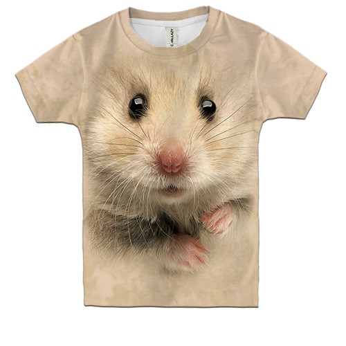 Дитяча 3D футболка з хом