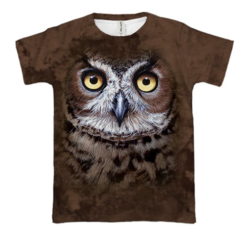 3D футболка с совой (2)