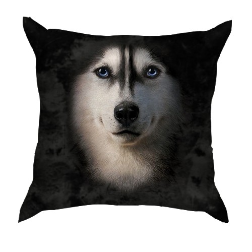 3D подушка Хаски
