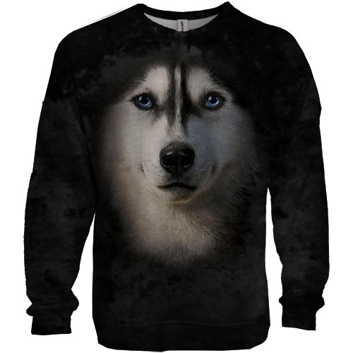3D свитшот Хаски