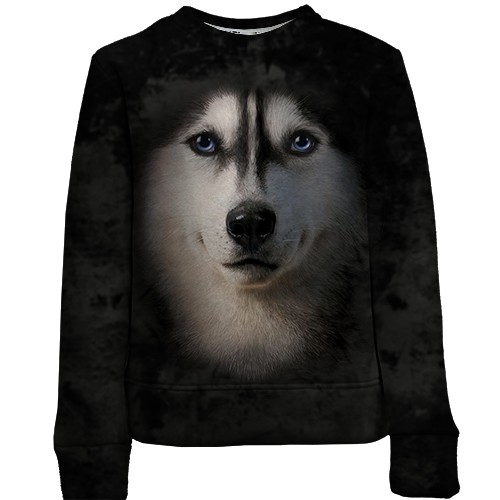 Детский 3D свитшот Хаски