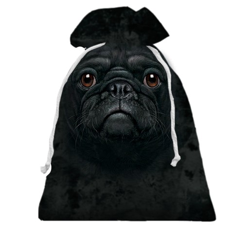 3D Подарунковий мішечок з мордою мопса
