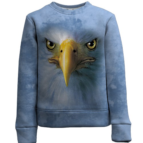 Дитячий 3D світшот з орлом (2)