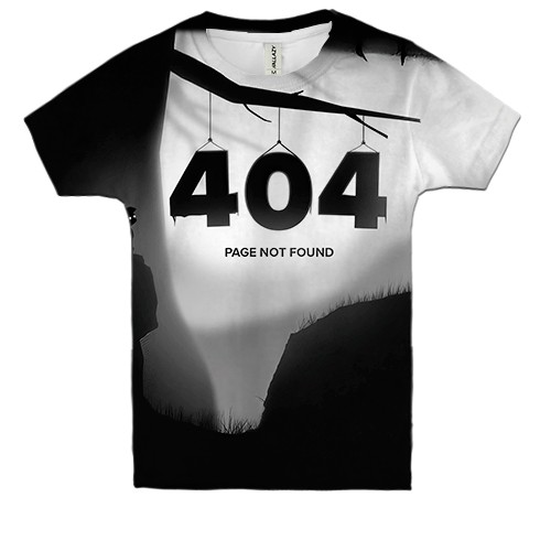 Дитяча 3D футболка Limbo - 404 not found