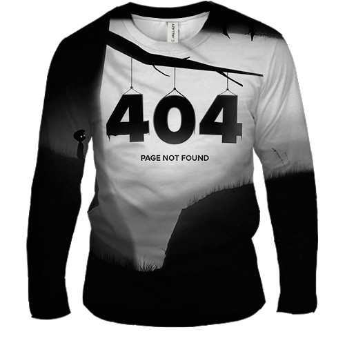 Мужской 3D лонгслив Limbo - 404 not found