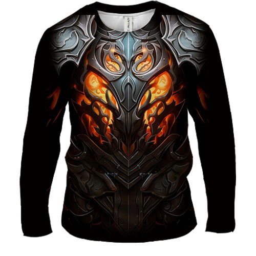 Чоловічий 3D лонгслів Fire Costume (DarkSouls)