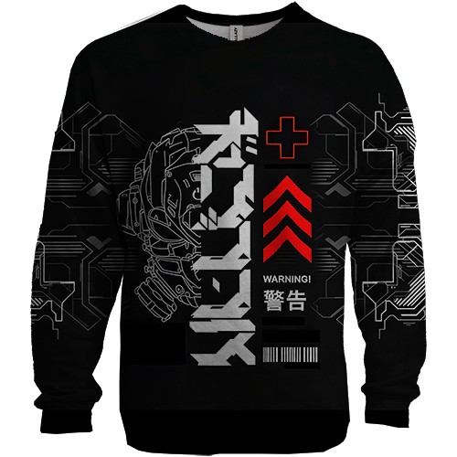 3D світшот Cyber Art Style