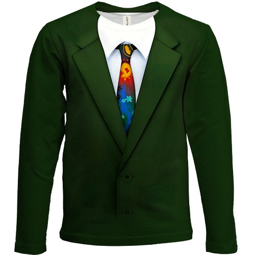 Дитячий 3D лонгслів Costume Disco Elysium