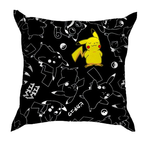 3D подушка Пікачу - Pokemon 3D подушка Пікачу - Pokemon