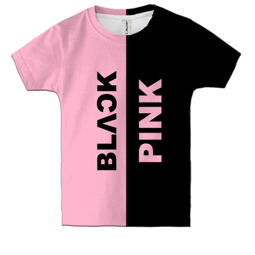 Детская 3D футболка BLACKPINK