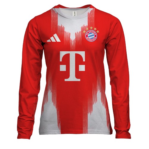 Жіночий 3D лонгслів ФК «Баварія» 25/26