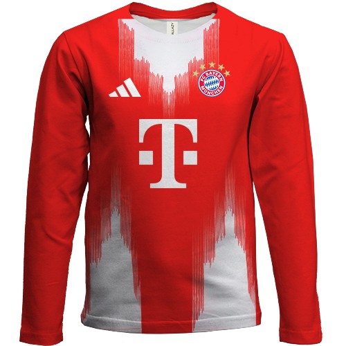 Дитячий 3D лонгслів ФК «Баварія» 25/26