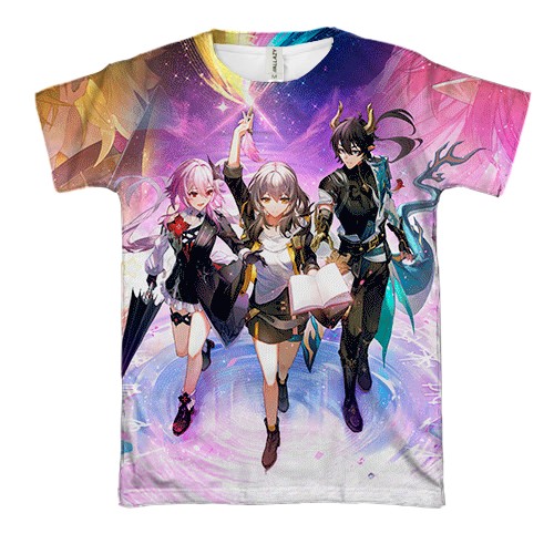 3D футболка Honkai: Star Rail