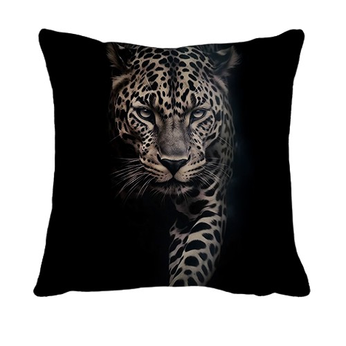 3D подушка з білим тигром (3)