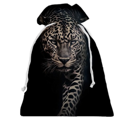 3D Подарунковий мішечок з білим тигром (3)