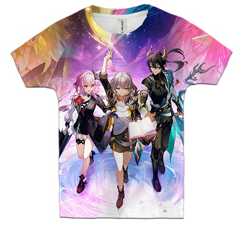 Дитяча 3D футболка Honkai: Star Rail