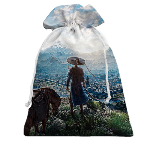 3D Подарочный мешочек Where Winds Meet, пейзаж