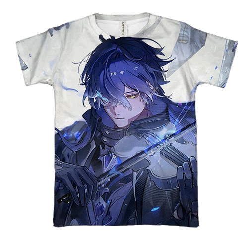 3D футболка Flins - Genshin Impact