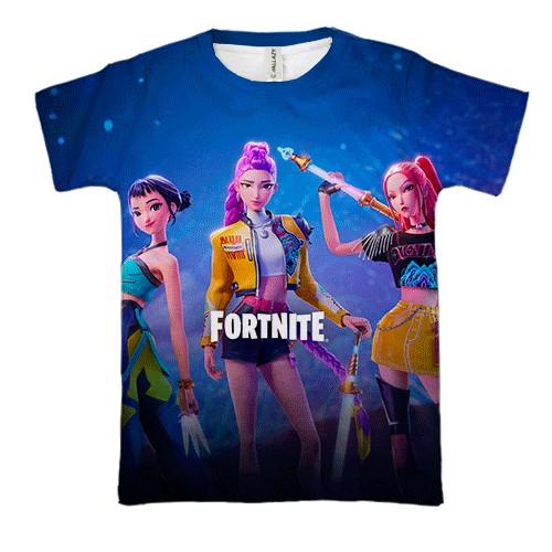 3D футболка Fortnite - KPop Demon Hunters