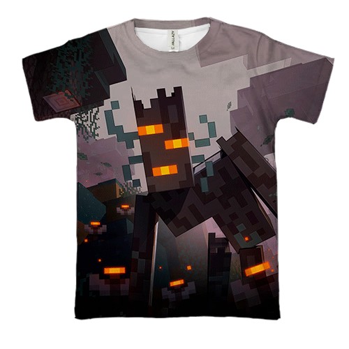 3D футболка Minecraft - The Creaking