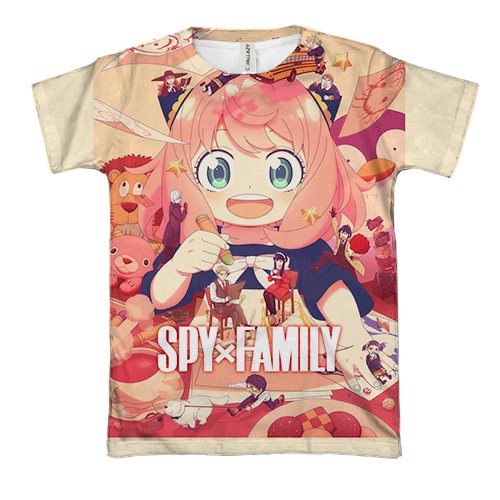 3D футболка Spy x Family