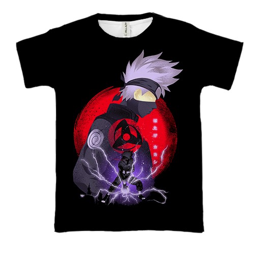 3D футболка Kakashi Hatake, sharingan