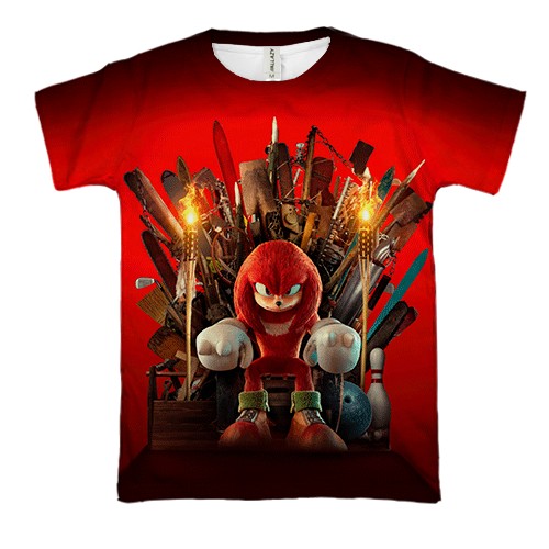 3D футболка Knuckles TV