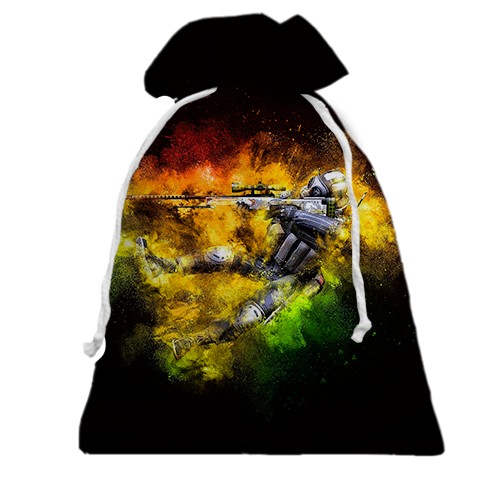 3D Подарочный мешочек CS2, CT x Dragon Lore