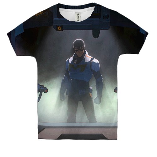 Детская 3D футболка Dispatch - Mecha Man