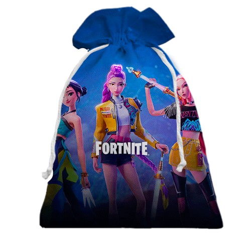 3D Подарочный мешочек Fortnite - KPop Demon Hunters
