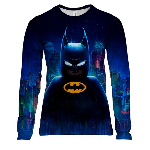 Женский 3D лонгслив Lego Batman
