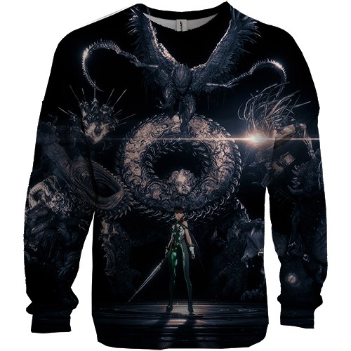 3D свитшот EVE (Stellar Blade) Dark