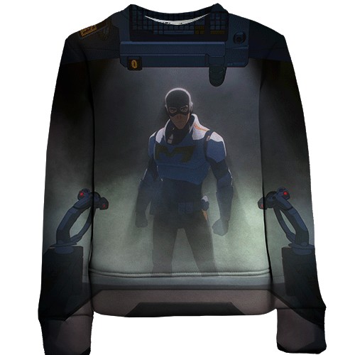 Детский 3D свитшот Dispatch - Mecha Man