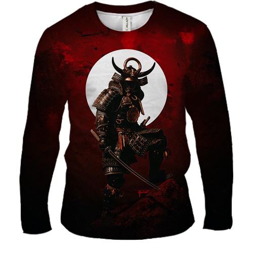 Чоловічий 3D лонгслів Yasuke - AC Shadow