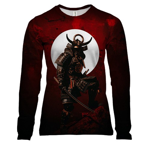 Жіночий 3D лонгслів Yasuke - AC Shadow