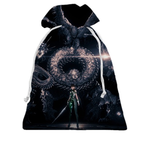 3D Подарочный мешочек EVE (Stellar Blade) Dark