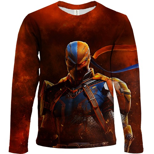 Дитячий 3D лонгслів Deathstroke - Suicide Squad