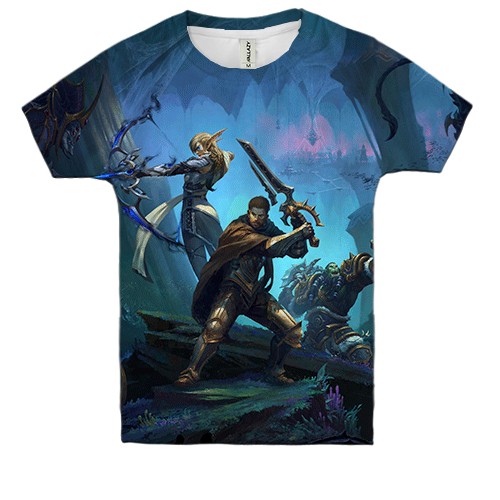 Детская 3D футболка WoW - The War Within