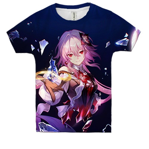 Детская 3D футболка Evernight - Honkai Star Rail
