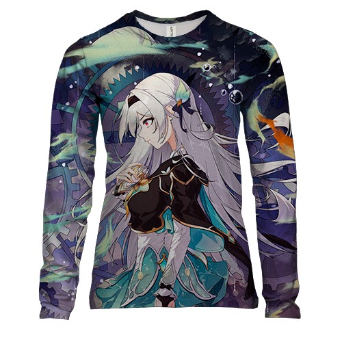 Жіночий 3D лонгслів Firefly - Honkai Star Rail