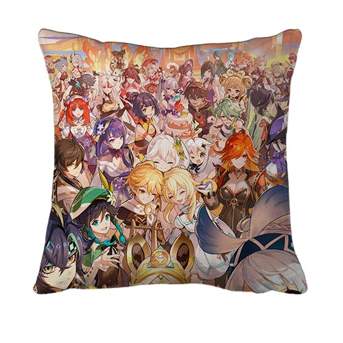 3D подушка Genshin Impact Characters