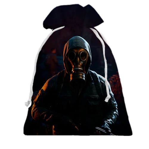 3D Подарочный мешочек STALKER в противогазе
